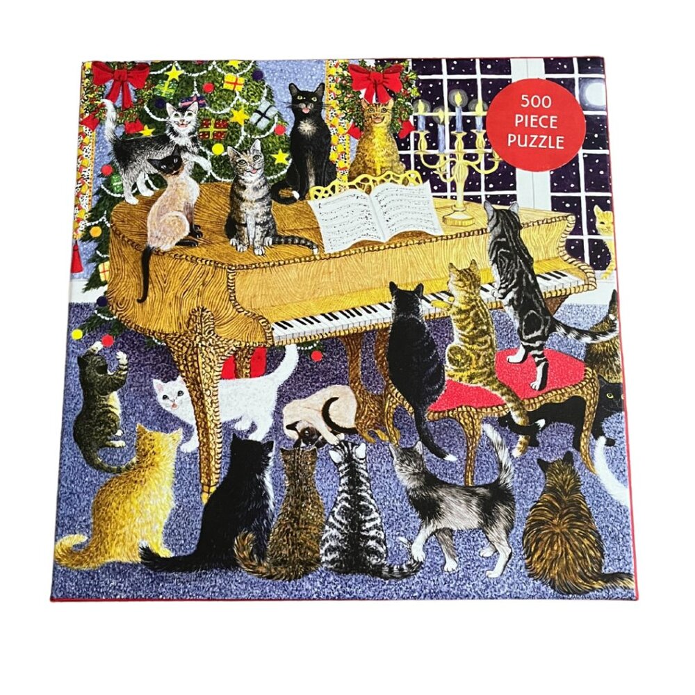 Galison Christmas Chorus 500 Piece Puzzle